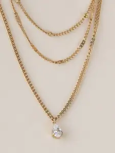 PALMONAS Gold-Plated Necklace