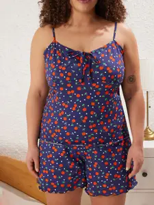 Trendyol Printed Nightdress