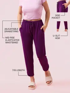 Enamor Relaxed-Fit Mid Rise  Lounge Pant