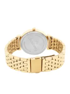 DressBerry Women Brass Embellished Dial & Wrap Around Straps Analogue Watch DB25-3C