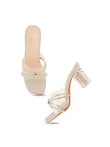 Style Shoes Embellished Block Sandals