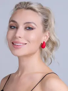 KRENOZ Teardrop Shaped Drop Earrings