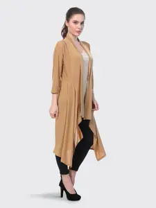 DIMPY GARMENTS Longline Open Front Shrug