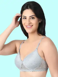 Arc de Shapes Bralette Bra Full Coverage Lightly Padded