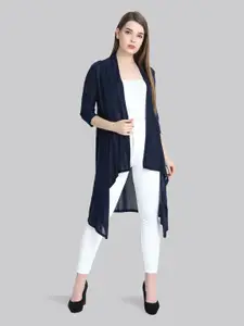 DIMPY GARMENTS Open Front Longline Shrug