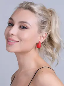 KRENOZ Teardrop Shaped Drop Earrings