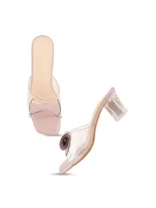 Style Shoes Embellished Block Sandals with Bows