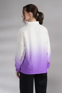 BAESD Women Spread Collar Dyed Casual Shirt