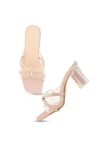 Style Shoes Embellished Block Sandals