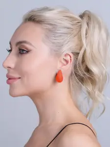 KRENOZ Teardrop Shaped Drop Earrings