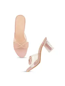 Style Shoes Embellished Block Sandals