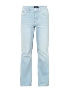 ONLY Women Flared Light Fade Stretchable Jeans