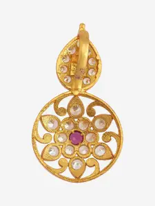 Kushal's Fashion Jewellery Gold-Plated Contemporary Pendants