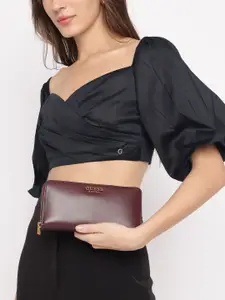 GUESS Women Zip Around Wallet