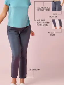 Enamor Relaxed fit Mid Rise 7/8th Length Lounge Pant
