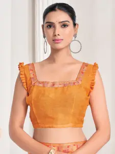 LeeliPeeri Designer Poly Chiffon Saree