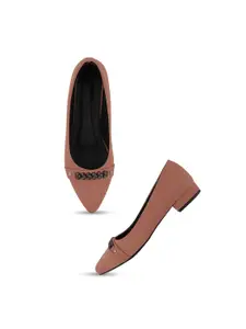 Style Shoes Women Textured One Toe Flats