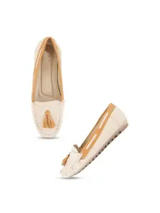 Style Shoes Women Textured One Toe Flats