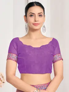 LeeliPeeri Designer Poly Chiffon Saree