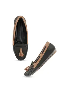 Style Shoes Women Textured One Toe Flats