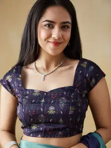 RACHNA Ombre Satin Saree