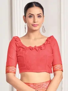 LeeliPeeri Designer Poly Chiffon Saree