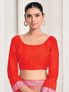 LeeliPeeri Designer Poly Chiffon Saree