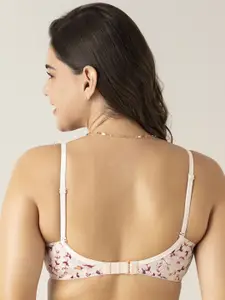 Amante Floral Bra Full Coverage Lightly Padded