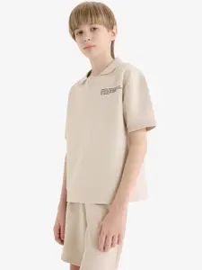 DeFacto Boys Printed T-shirt with Shorts