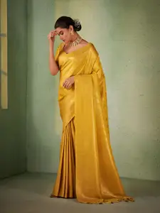 DEVATITHI Ethnic Motifs Zari Silk Blend Kanjeevaram Saree