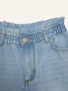 DeFacto Girls Washed Denim Shorts Technology
