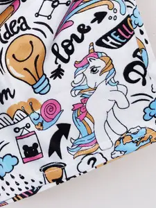 INCLUD Boys Printed T-shirt with Shorts