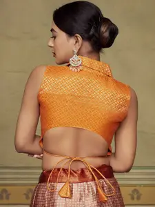 DEVATITHI Woven Design Saree Blouse