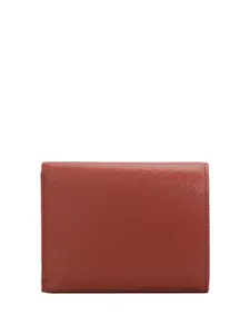 Da Milano Women Leather Three Fold Wallet