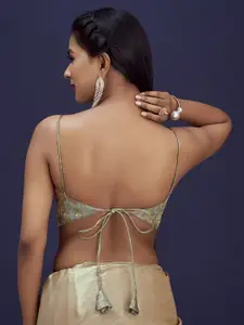 DEVATITHI Woven Design Saree Blouse