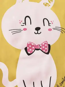 INCLUD Girls Printed T-shirt with Trousers