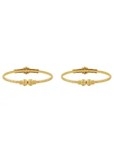 TEEJH Women Gold-Plated Bangle-Style Bracelet