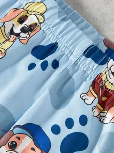 INCLUD Boys Printed T-shirt with Trousers