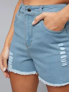 DOLCE CRUDO Women Denim Shorts