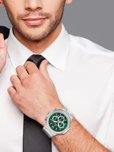 Beverly Hills Polo Club Men Dial & Bracelet Style Straps Analogue Watch BP5023Y.370