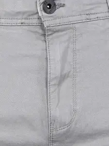 BAESD Men Mid-Rise Relaxed Cargos Trousers