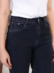 RIVI Women Jean Straight Fit Stretchable Jeans