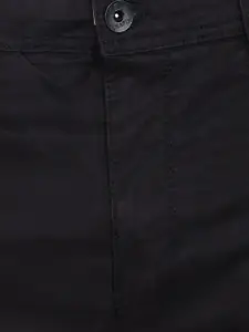 BAESD Men Relaxed Fit Mid-Rise Cargos Trousers