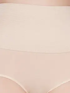 PLUMBURY Cotton Highwaist Tummy Tucker Shaper Panty