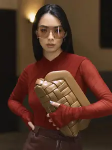 MIAKEE Women Solid Long Sleeves Regular Top