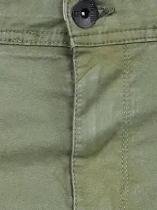 BAESD Men Cotton Relaxed Regular Fit Mid-Rise Cargos