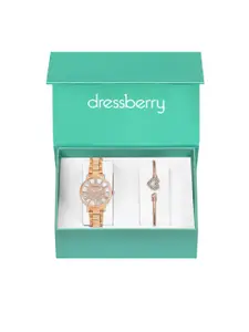DressBerry Women Watch Gift Set