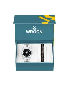 WROGN Men Watch Gift Set