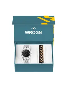 WROGN Men Watch Gift Set