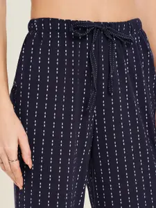 Dreamz by Pantaloons Printed Pure Cotton Mid Rise Lounge Pants
